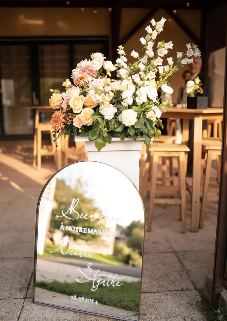 Décoration mariage – restaurant à Bruz domaine de Cicé