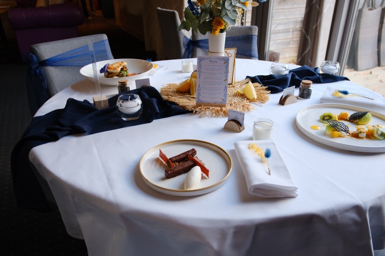 Table mariage – restaurant à Bruz domaine de Cicé