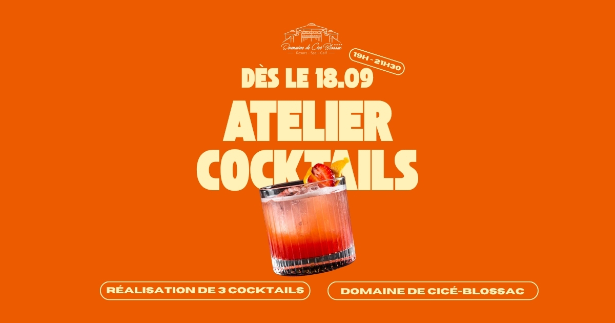 Publicité nouveau cocktail moderne (Publication Facebook)